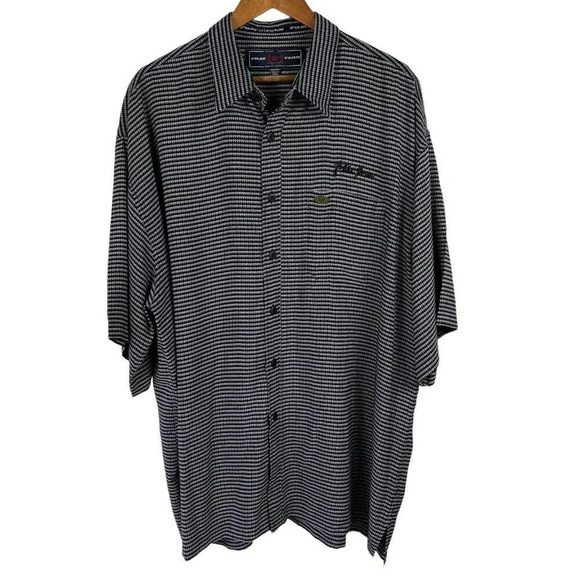 Phat Farm Men's Big & Tall All Over Print Short Sleeve Polo Shirt Size XXXL 3X